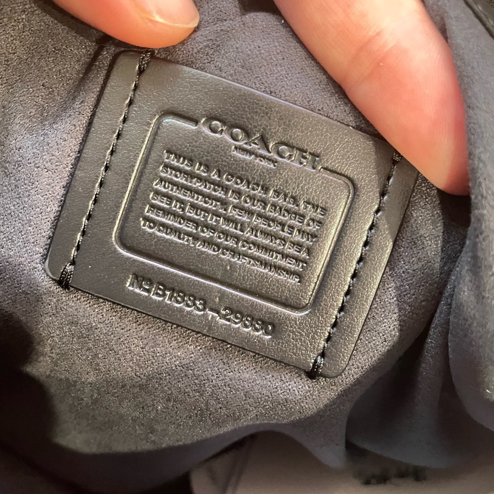Coach Black Leather Wallet - Picture 5 of 10